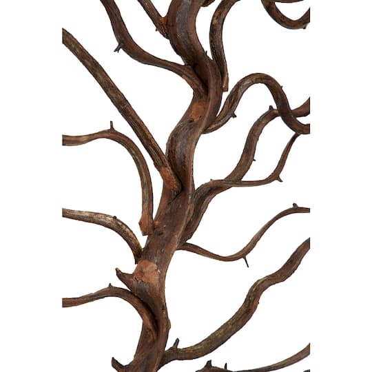 Black & Brown Rustic Teak Wood Wall Décor